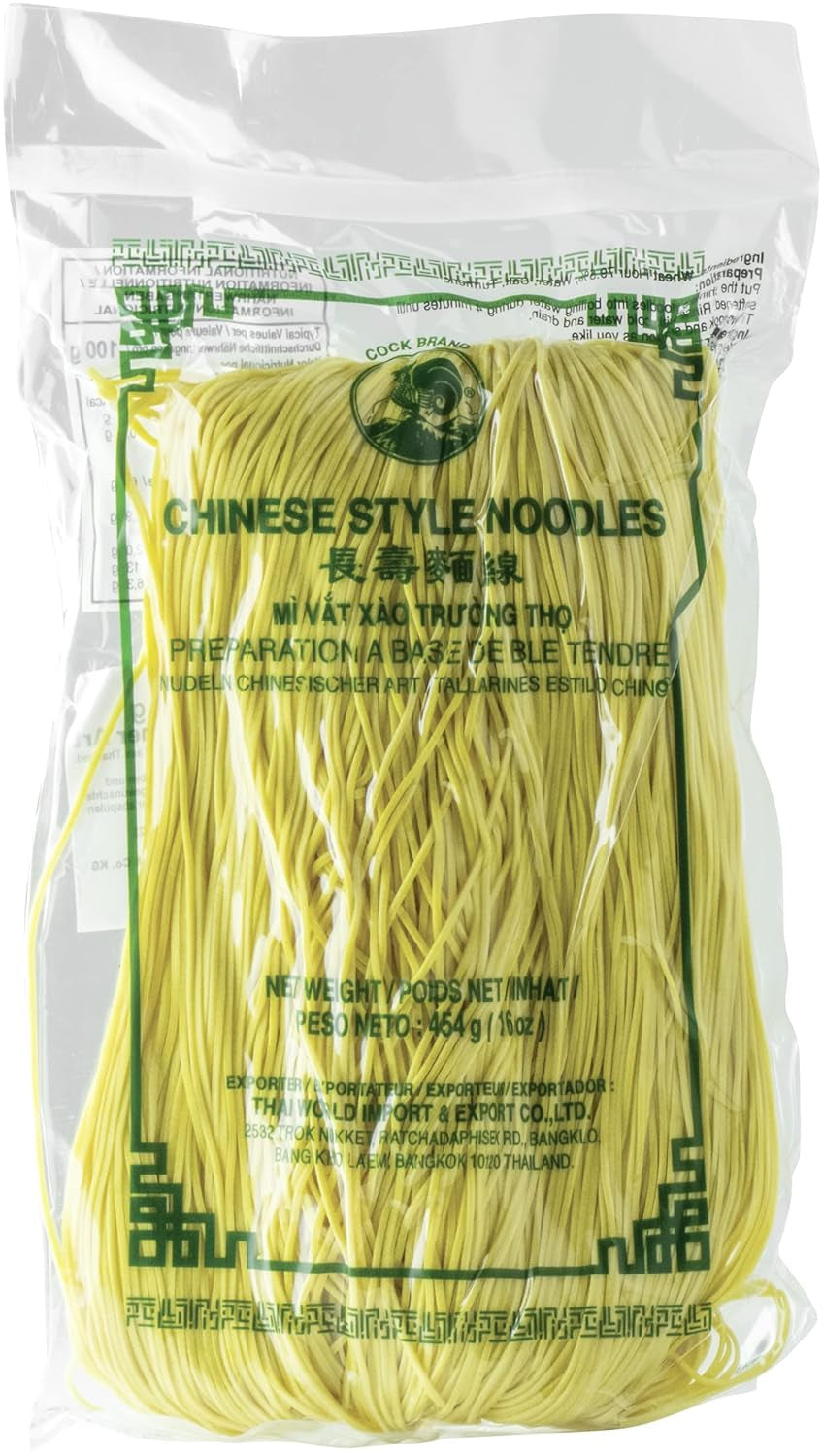 Čínské kohoutí nudle (1 balení x 454 g)