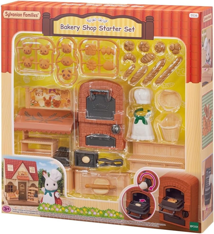 Sada pekařského domečku pro panenky Sylvanian Families 5536 - Hrací sada domečku pro panenky