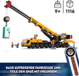 Stavebnice mobilního stavebního jeřábu LEGO City pro chlapce a dívky Kreativní děti Dárek Dlouhá prodloužitelná ruka 4 Minifigurky stavebních dělníků pro RPG 60409 Stavebnice Besuche den LEGO-Store