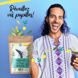 ORIGEENS BIO YERBA MATE S MÁTOU A CITRONEM 200 G - Čerstvost I Nepražené Bio Yerba Maté, listy, bez stonků a prachu