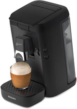 Kávovar na espresso na kapsle PHILIPS Senseo Maestro – technologie Intense Plus, vysoce kvalitní espresso, ekologický design, nádrž na vodu 1,2 l, funkce Memo, indikátor odvápnění (CSA260/60)