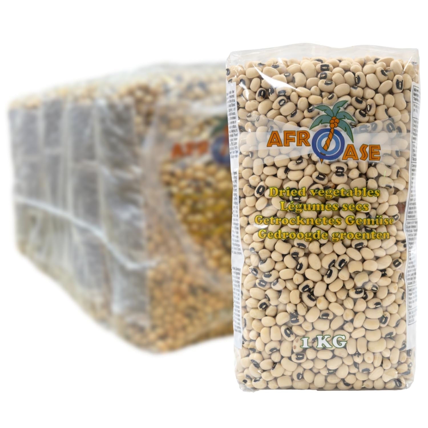 AFROASE - Hrách černooký - 1 x 1 kg