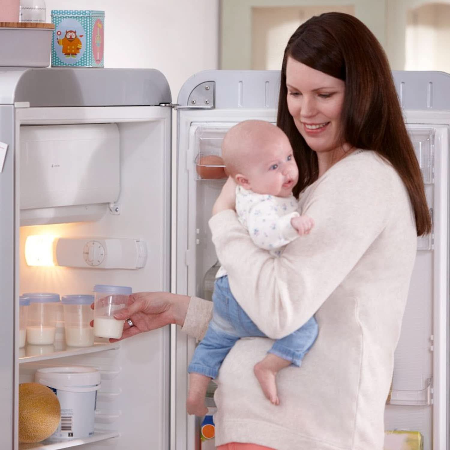 Philips AVENT SCF619/05 Skladování Becher Für Muttermilch, Becher Inkluzivní Deckel Příslušenství Jídlo a kojení Bebe Naty Shop