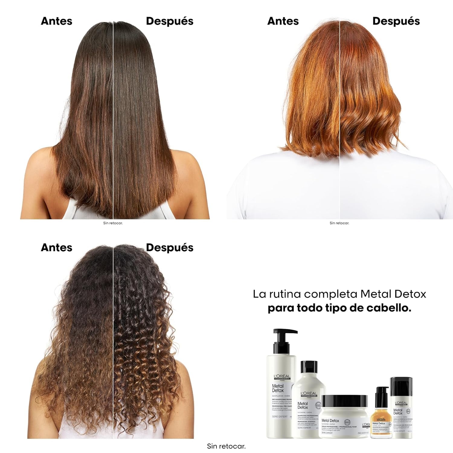 L'Oréal Professionnel Professional Restructuring mask pro všechny typy vlasů, pomáhá opravit poškození a obnovit sílu vlasů, Absolut Repair Molecular, 150 ml Naty Shop Hair Mask