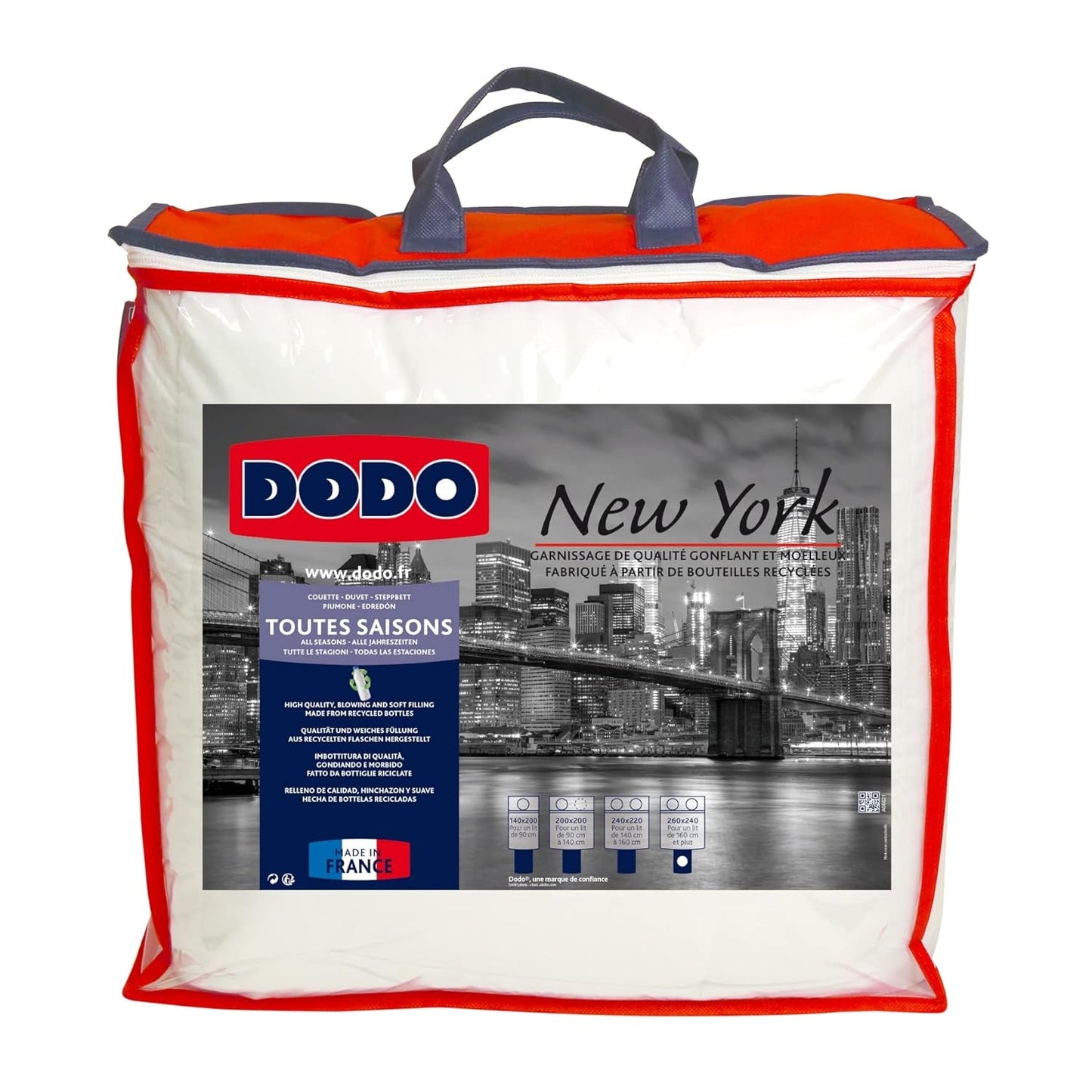 Dodo L Přikrývka, mírná, Ekologická, 240 X 260 L, Na dvojlůžko | Přikrývka New York, měkká, broskvová kůže, Lze prát v pračce na 40 °C Přikrývky a přikrývky Naty Shop
