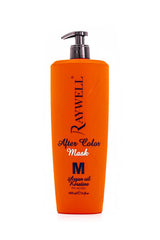 After Color Mask - intenzivní péče pro barvené vlasy, 1000 ml, chrání a pečuje o barvené vlasy, dodává lesk, hydrataci a poddajnost, bez silikonů, veganská, kadeřnická kvalita Naty Shop Hair mask Výchozí název