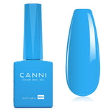 CANNI gel lak na nehty, semipermanentní, tmavě fialový, lak na nehty, UV gel, soak off, manikúra