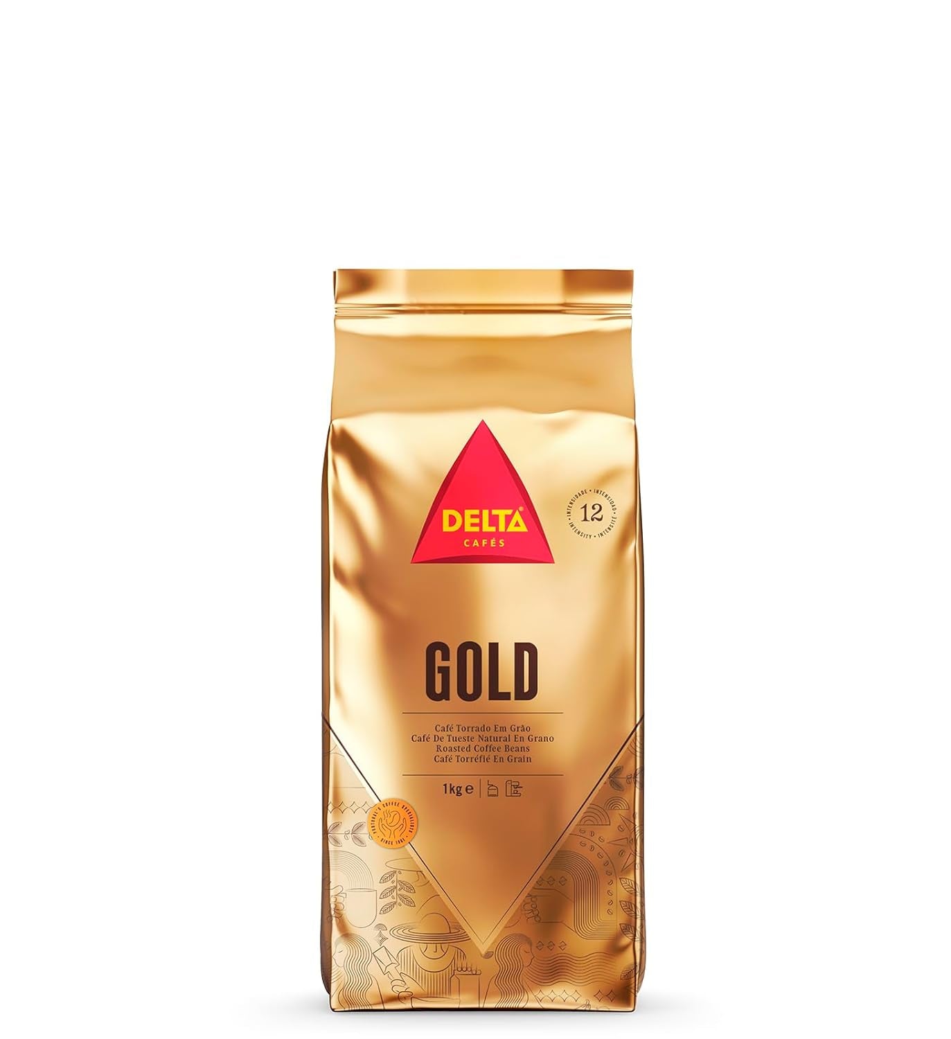 Kávová zrna Delta GOLD (1kg)