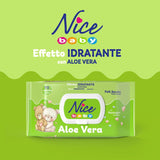 Čistící ubrousky pro děti a kojence - s aloe vera a arganovým olejem - dermatologicky testováno - fyziologická hodnota pH - maxi formát: balení 72 ubrousků - Pěkné