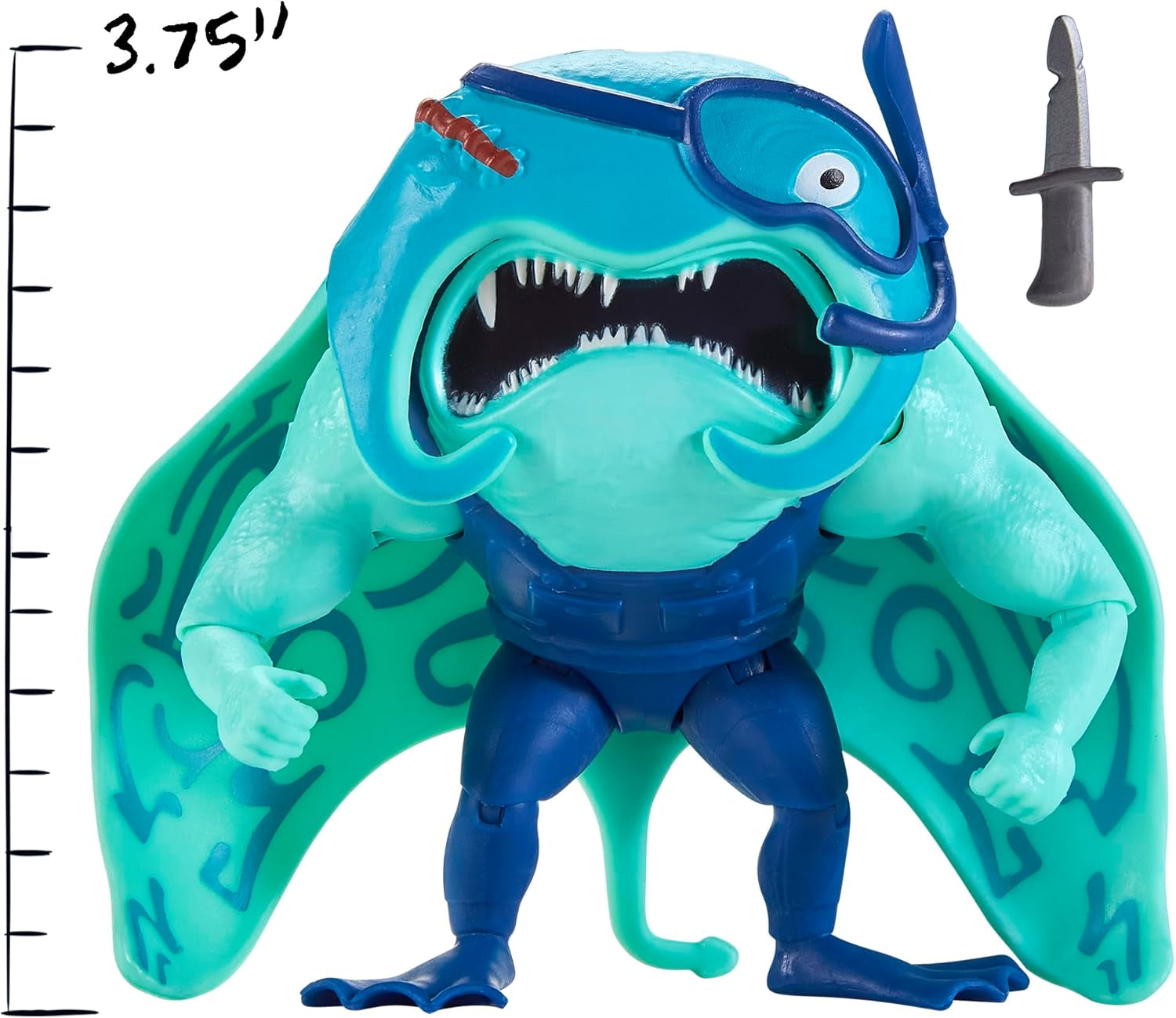 TEENAGE MUTANT NINJA Turtles - Základní postava Ray Fillet Akční figurky Naty Shop
