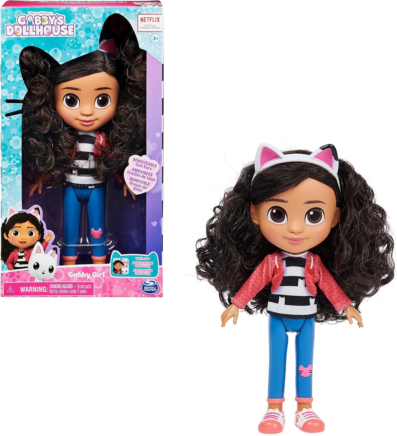 DOMEČEK PRO PANENKY GABBY'S DREAMWORKS - 20 cm panenka Gabby Girl, vhodné od 3 let