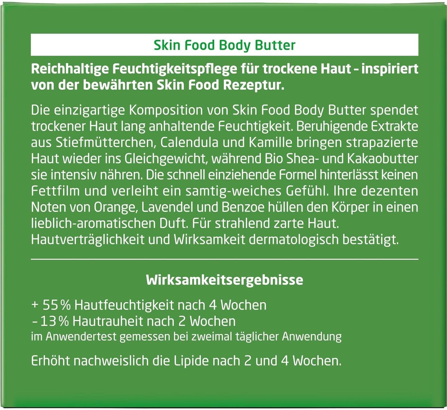 WELEDA Organic Skin Food Body Butter, Unisex tělový krém pro péči o suchou a drsnou pokožku, 150 ml Sprcha a koupel Naty Shop
