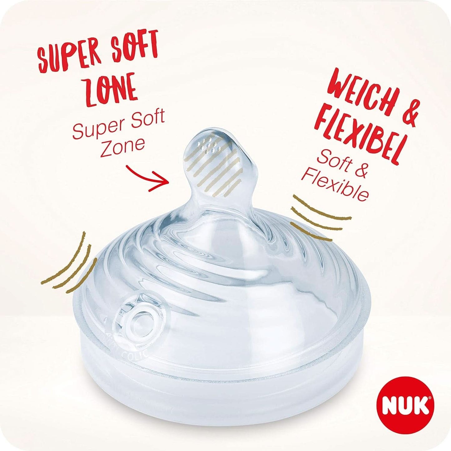 NUK Nature Sense Manuální odsávačka mateřského mléka | Kojící set s manuální odsávačkou mateřského mléka, lahvičkami a podložkami Ultra Dry Comfort | 6 kusů dětská výživa a doplňky pro kojení Naty Shop