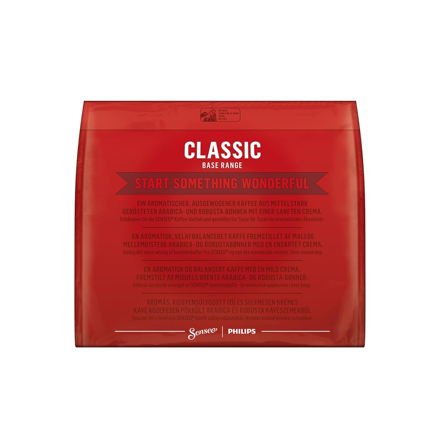 Senseo Pads Probierbox 5 Sorten, Vielfaltspaket, 5 x 16 Getränke, 80 kaffeepadů