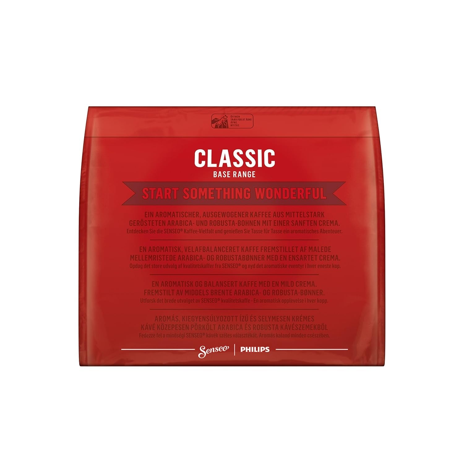 Senseo Pads Probierbox 5 Sorten, Vielfaltspaket, 5 x 16 Getränke, 80 kaffeepadů