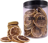 45g Sušené plátky citronu, plátky sušeného ovoce na koktejly, sušený citron na vánoční ozdobu, svařené víno, čaj, pečení|100% přírodní sušené citrony Dehydrované produkty Naty Shop 90G