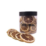 45g Sušené plátky citronu, plátky sušeného ovoce na koktejly, sušený citron na vánoční ozdobu, svařené víno, čaj, pečení|100% přírodní sušené citrony Dehydrované produkty Naty Shop 45G