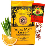 Yerba SARSAPARILLA 400G ● Sladký a osvěžující čaj Maté ● Listy Sarsaparilla ● Čaj Maté z listů Maté ● Čaj Yebra Maté s GUARANA 50G ● Sypaný čaj Yerba Maté 450G ● Vegan