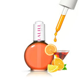 LALILL Olej na nehtovou kůžičku 75 ml - Himbeere Nagelpflegeöl - Nagelöl Pflege Für Nägel Nagelhaut - SPA Maniküre Naildesign Hände - Vegan - S pipetou