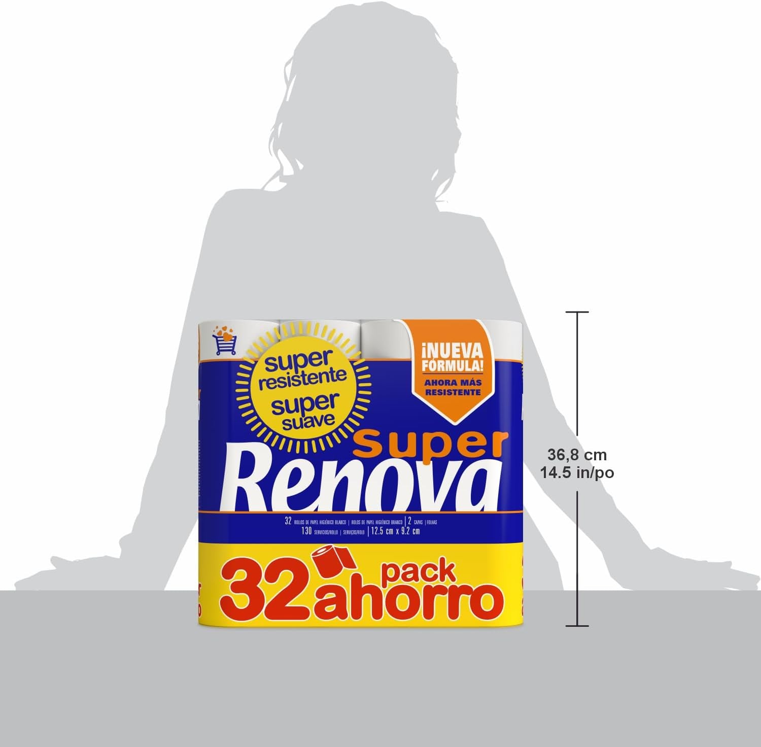 Toaletní papír Renova Super Blanco, 32 rolí