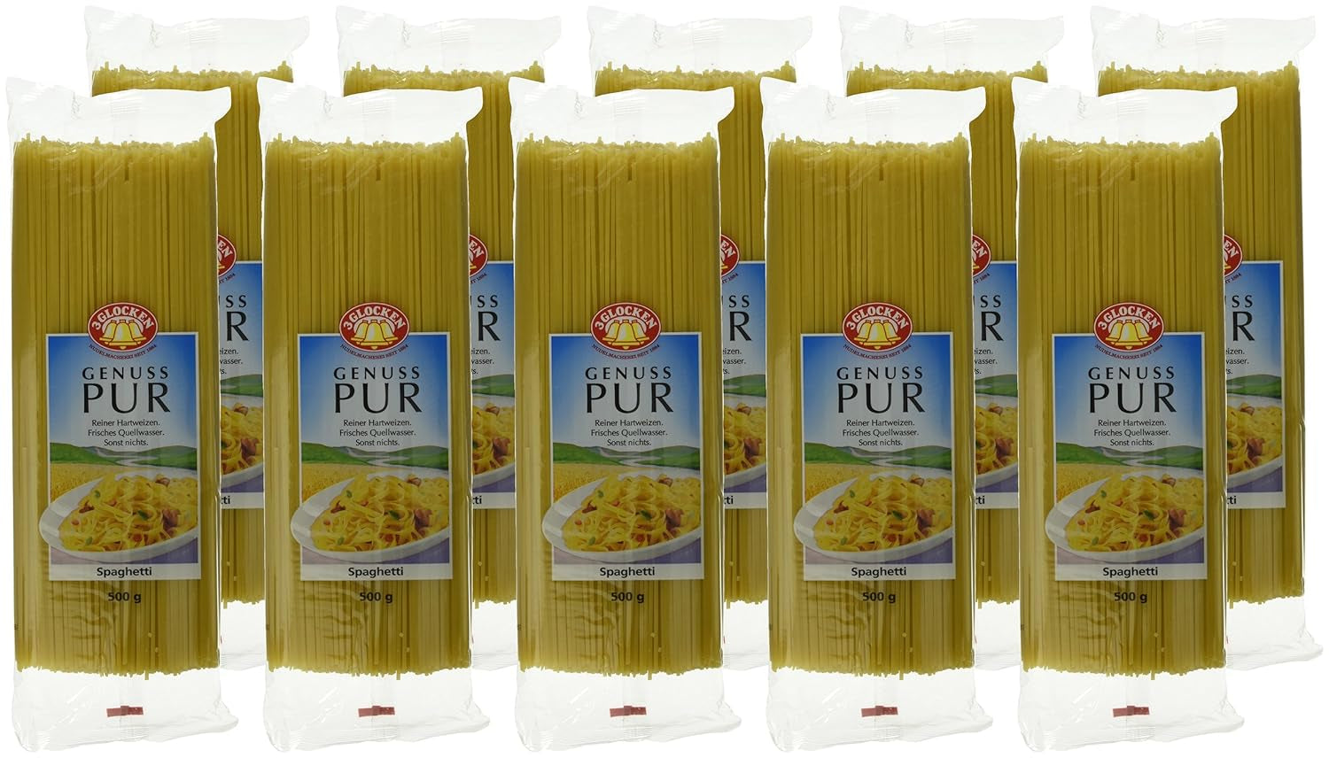 Balení nudlí Pure Pleasure po 10 kusech (10 x 500 g)
