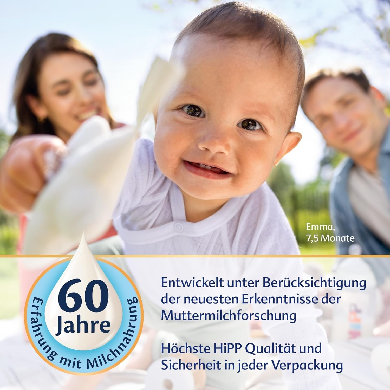 HiPP 3 Bio Combiotik (4 x 600g), pokračovací mléko od 10 měsíců, s přírodními kulturami kyseliny mléčné, vitamíny C a D, GOS, Omega-3 (DHA, ALA), nejlepší bio kvality