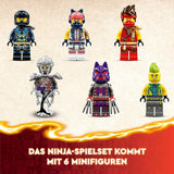 LEGO NINJAGO Tournament Arena Dobrodružná hračka pro děti Sada Ninja se 6 minifigurkami Kolekce stavebnice Dárek k narozeninám pro 7leté chlapce a dívky 71818 Stavebnice Besuche den LEGO-Store