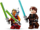LEGO Star Wars 75401 Ahsoka's Jedi Interceptor, Starfighter pro fanoušky Clone Wars, Minifigurky Ahsoka Tano a Anakin Skywalker se světelnými meči a R7-A7, pro chlapce a dívky od 8 let Stavebnice Beuche den LEGO-Store