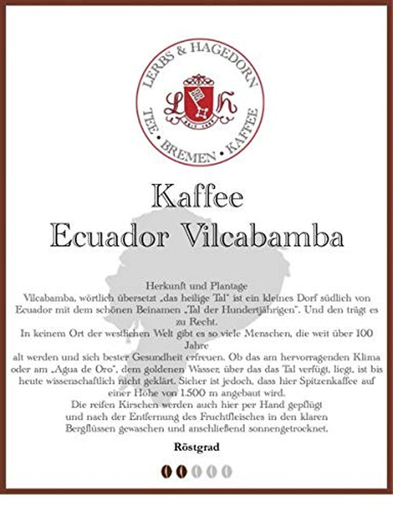 Káva Vilcabamba Ekvádor 1kg