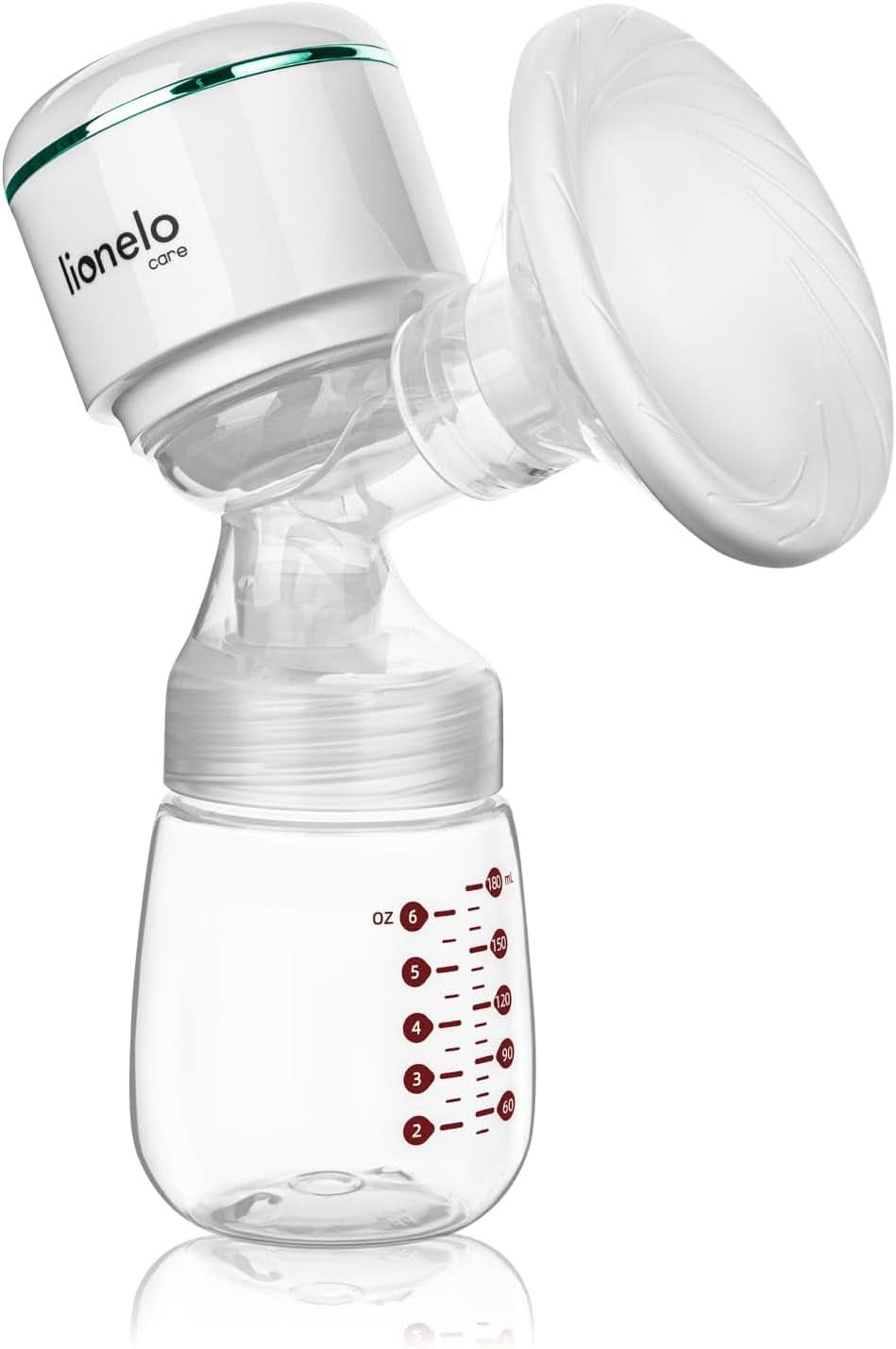 LIONELO Elektrická odsávačka mateřského mléka LIONELO Fidi plus 180 ml, energeticky úsporná přenosná odsávačka, 9 úrovní masáže, doba provozu 150 min Příslušenství Jídlo a kojení Bebe Naty Shop