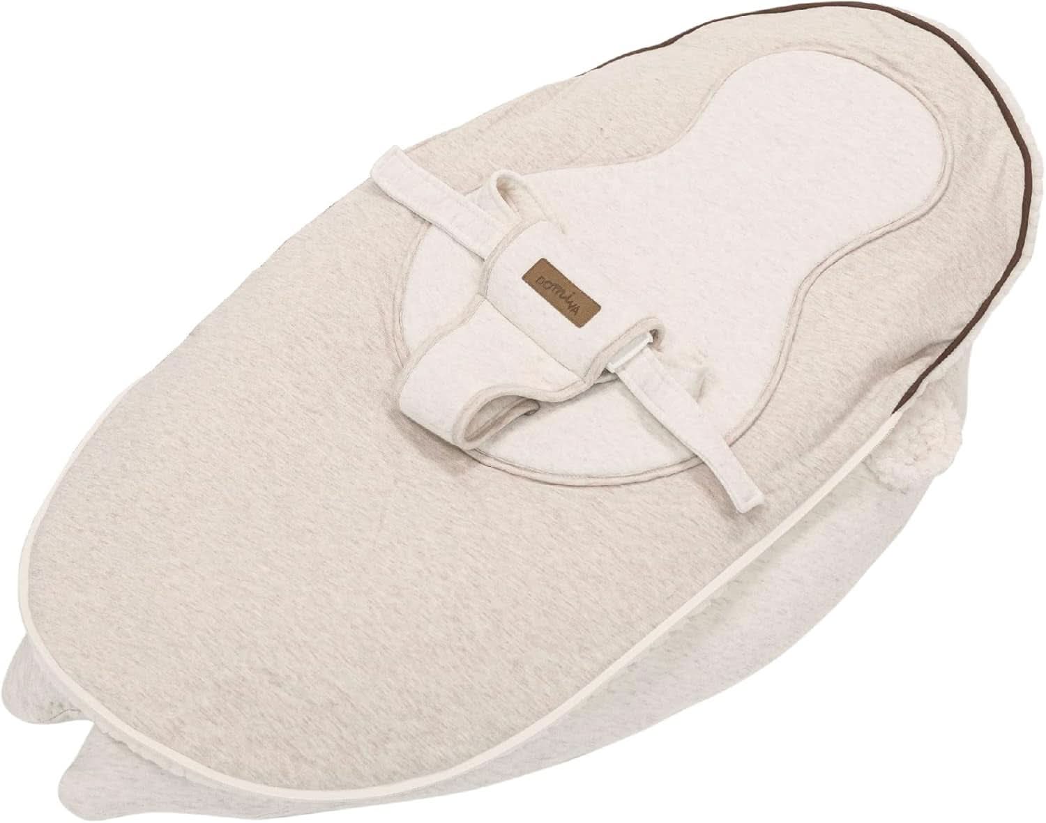 Multifunkční kojící polštář, 4v1, Soft Nova, béžový, jeden polštář: 202 cm, křeslo, 40 X 75 X 22 cm Příslušenství Potraviny a kojení Bebe Naty Shop