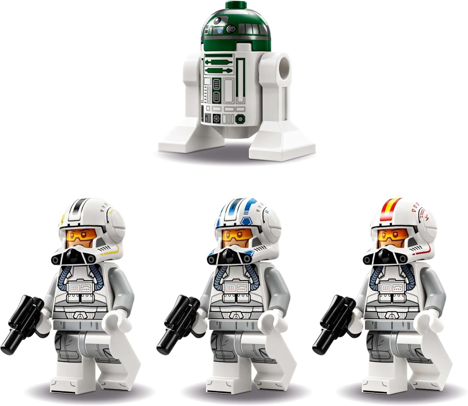 Hračka LEGO Star Wars 75402 ARC-170 Starfighter se 4 minifigurkami včetně klonového pilota a droida R4-P44, sběratelský předmět, dárek pro pomstu fanoušků Sithů a stavebnice pro kluky a dívky starší 9 let Beuche den LEGO-Store
