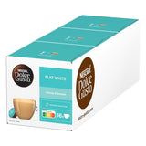 NESCAFÉ DOLCE GUSTO Flat White Kaffeekapseln 3er Pack (3 x 16 kapslí)