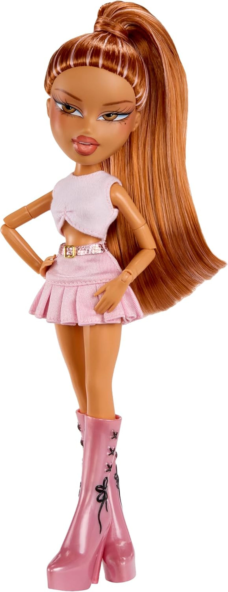 BRATZ Pop Starz Yasmin – Módní panenka se sběratelským kouzlem, oblečením a hudebními doplňky