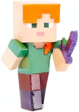 Sada postaviček Jada Toys Minecraft (4 kusy) Vyrobeno z kovu - Sběratelské figurky Minecraft Caves & Cliffs (Steve, Alex, Creeper a Warden) pro hráče a sběratele 8+ 6 cm každá akční figurka Naty Shop