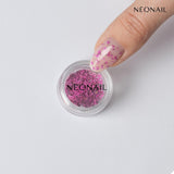 NÉONAIL Sada květin na nehty - Trockenblumen - Getrocknete Blumen - Nageldesign Zubehör - Nageldekorationen - Getrocknete Blüten - Dekorace na nehty - Gelnägel Zubehör - 3 barvy - Rosa, Lila, Orange