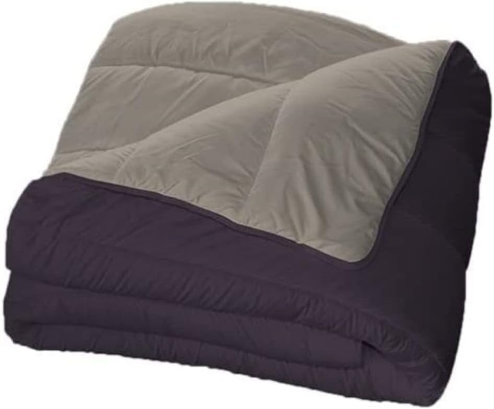 Bleu Câlin bicolor oboustranná přikrývka pro 2 osoby, mikrovlákno, vínová/pepřová, 220X240 cm Přikrývky a přikrývky Naty Shop MÃ"re/Poivre 140 X 200 Cm