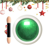 BISHENGYF Silver Chrome Nail Powder – Metal Holo Chromfarbener Nagelpuder, 1G Cromepulver Nägel Glitzer Glänzende Silver Nagelpulver Spiegeleffekt Pigment Nagelkunst, Diy-Dekor-Dekor Frauen Geschenk