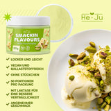 He-Ju, prášek s příchutí bílé čokolády a pistácií, 250 gramů Naty Shop Flavors