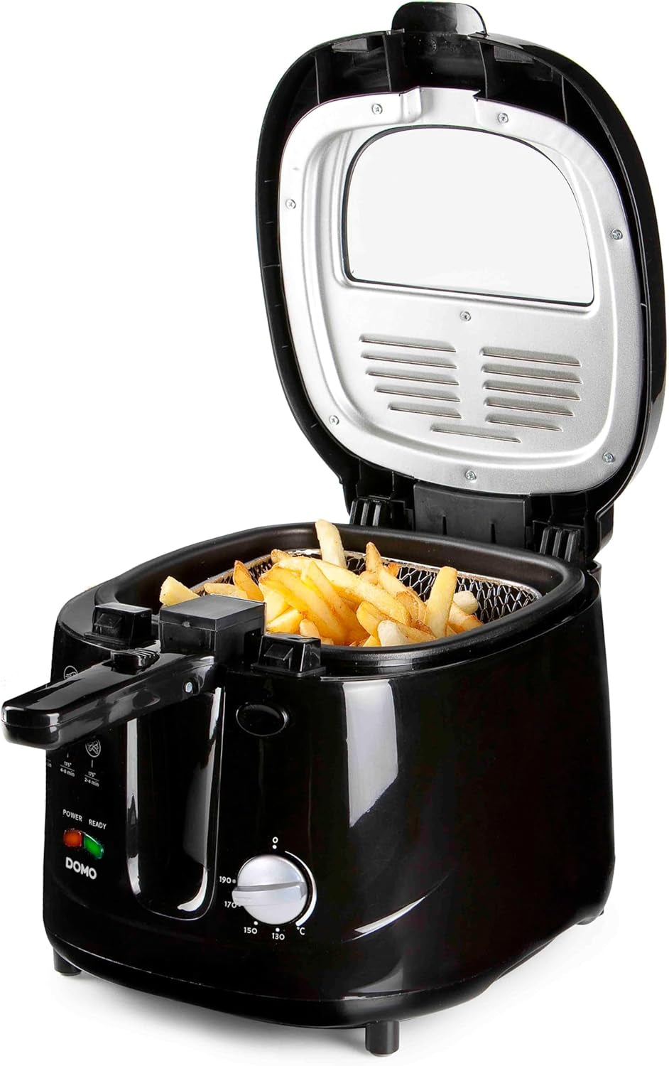 Fritéza Domo B-Smart DO461FR, černá, 2,5 litru Spotřebiče Naty Shop Výchozí název