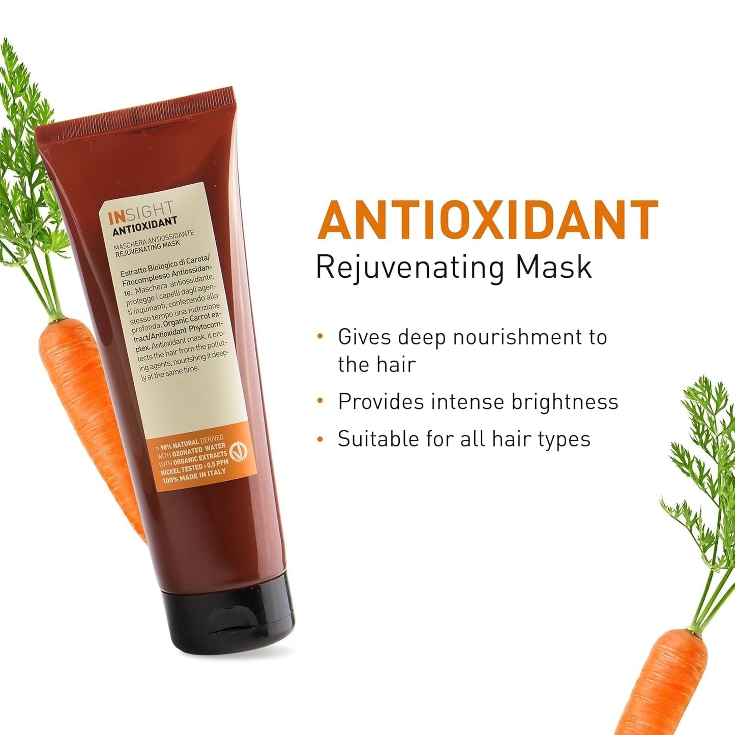 Omlazující antioxidační maska - 250 ml Naty Shop maska na vlasy