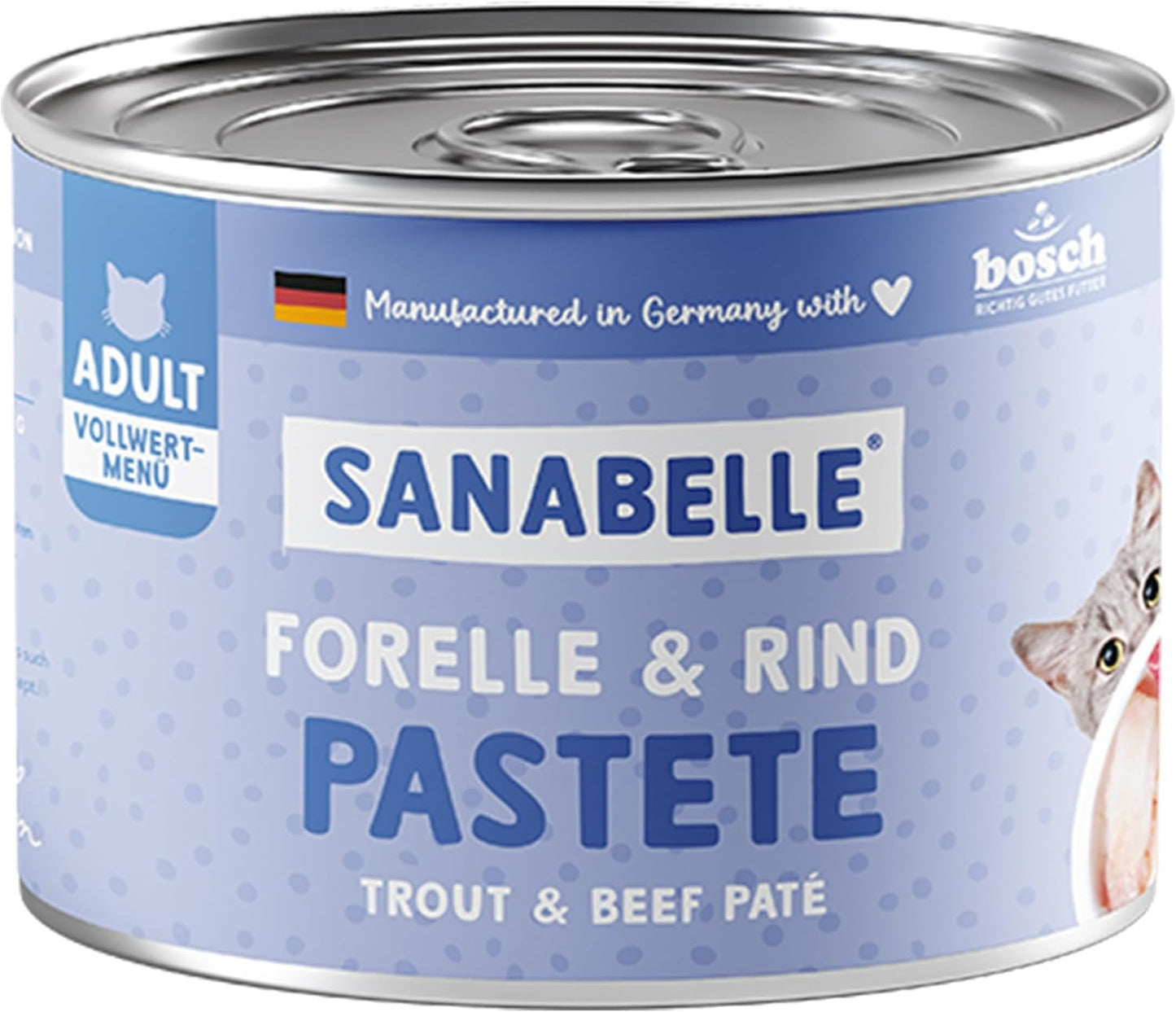 Sanabelle Trout and Beef Wet Food Rewards | 6 x 195 g | 1,17 kg