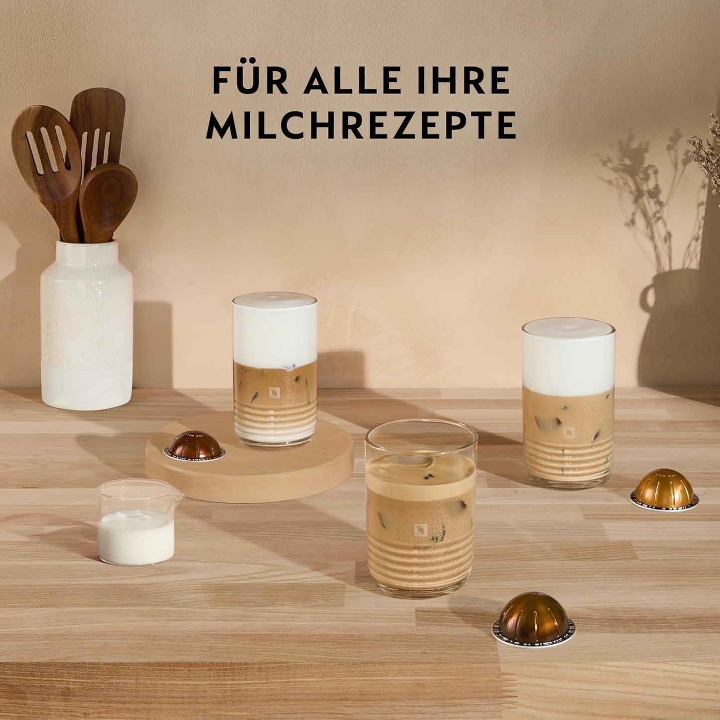Espresso kávovar s kapslemi Nespresso Krups Vertuo Pop, objem: 560 ml, automatické rozpoznání kapslí, systém jedním dotykem, 4 velikosti šálků, zkrácená doba ohřevu, udržitelný, Aqua Mint, XN9204