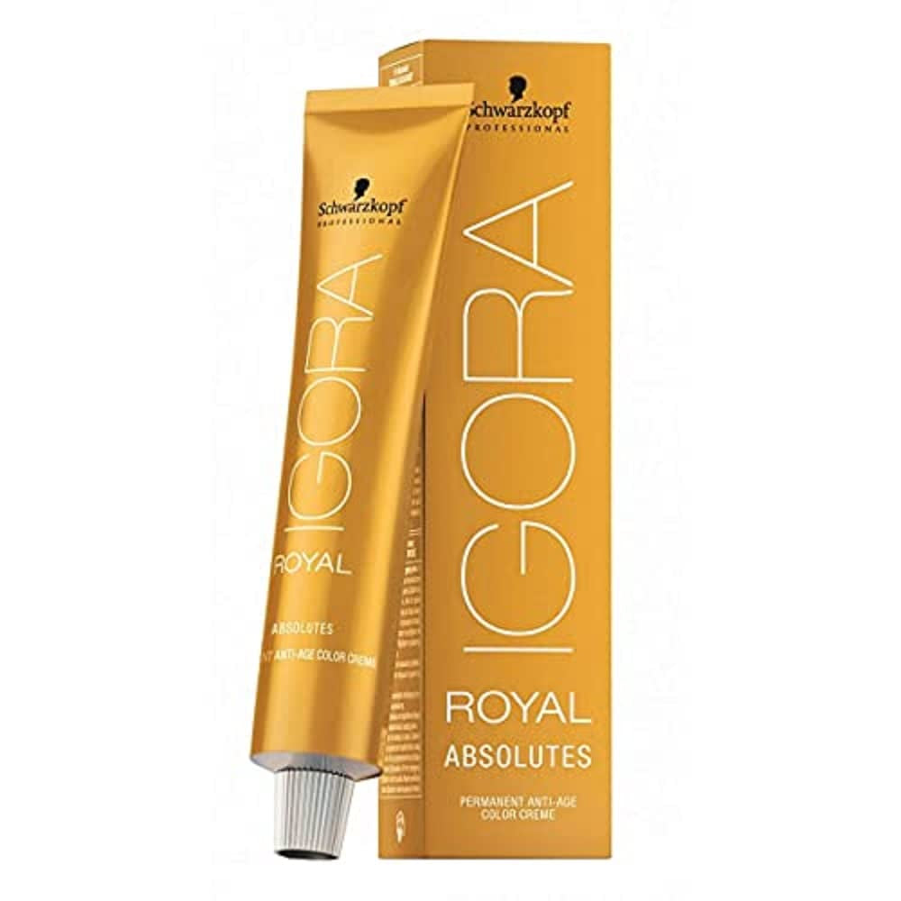Igora Royal Absolute Age Blend barva na vlasy, 7-560 čokoládově zlatá středně blond, 60 ml Naty Shop barva na vlasy 9-50 velmi světlá blond přírodní zlato 60 ml (1 balení)