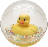Fisher-Price WaterMates Ducky Ball, Funny Duck in Confetti Ball, Baby Toy, Play Ball, Hračka do vany, Od 3 měsíců, 75676 Baby Toys Naty Shop