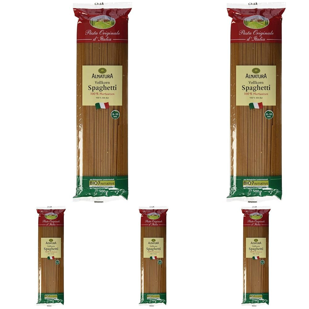 Bio celozrnné špagety, 500g