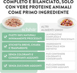 , Tuňák s modrou rybou v želé, kompletní mokré krmivo pro kočky, v sáčku, s dalšími vitamíny, 100% přírodní, 6 x 85 g