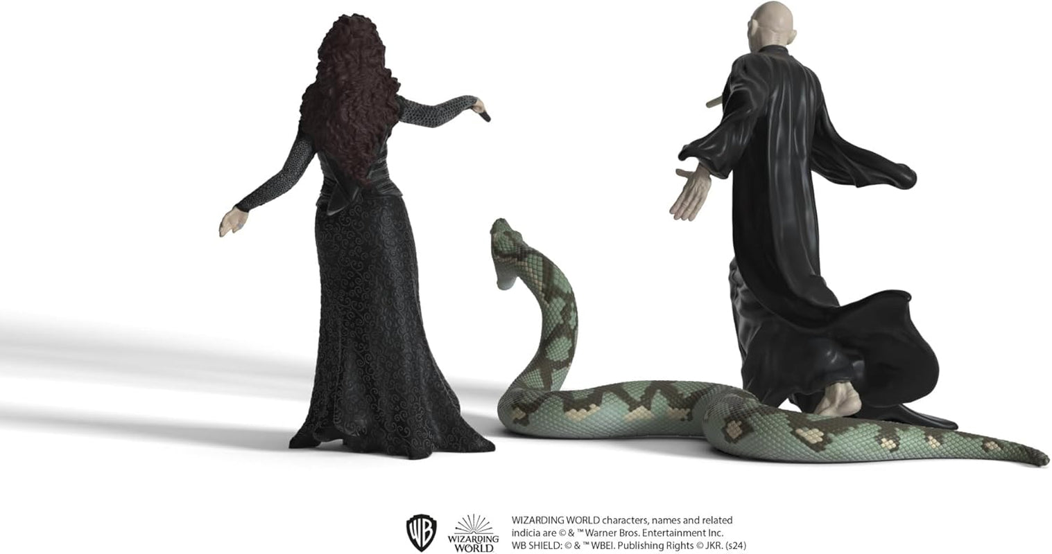 Schleich 42684 Lord Voldemort, Nagini & Bellatrix Lestrange, Od 6 let, HARRY POTTER - hrací figurka, 21 X 16 X 18 cm Akční figurky Naty Shop