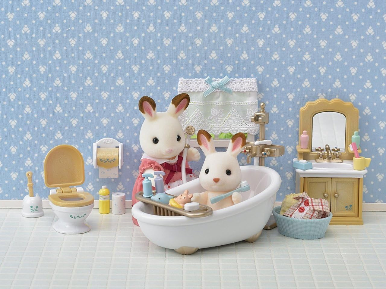 Sylvanian Families 5286 Rustikální koupelna - nábytek do domečku pro panenky