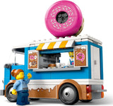 LEGO City Donut Truck - Hrací náklaďák s jídlem se 2 minifigurkami policistů - Stavebnice pro chlapce a dívky ve věku 5+ - Tip na narozeninový dárek a dárek k svátku 60452 Stavebnice Besuche den LEGO-Store